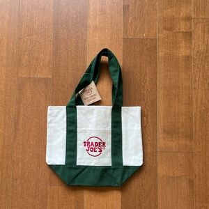Trader Joes Mini Canvas Tote